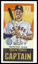 Carlos Correa 2021 Topps Gypsy Queen Captains Mini #CM-CC Houston Astros
