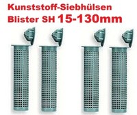 4 StüCk Mea Kunststoff-SiebhüLsen Blister Sh 20-85, D.