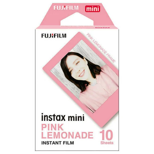 Fujifilm Instax Mini Pink Lemonade Film (Expiry: 2027-07)