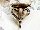Fob Pendant Drop Small Size Antique Gold Filled Charm Watch