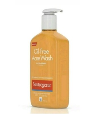 2x Neutrogena ölfrei Gesichtswäsche Aknebekämpfung Gesichtsreiniger 2x177ml