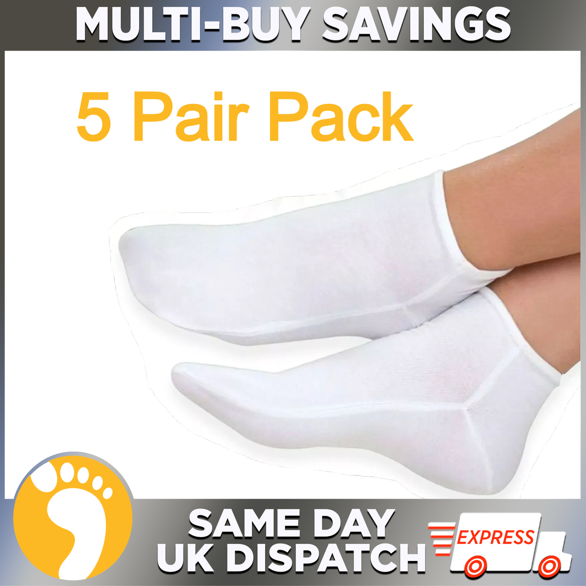 Spa Socks Foot Moisturising, Overnight for Dry Feet Super Soft