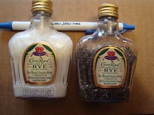 MINI CROWN ROYAL SEIGLE SALIÈRE & POIVRIÈRE plastique 50 ml barre de récolte nord