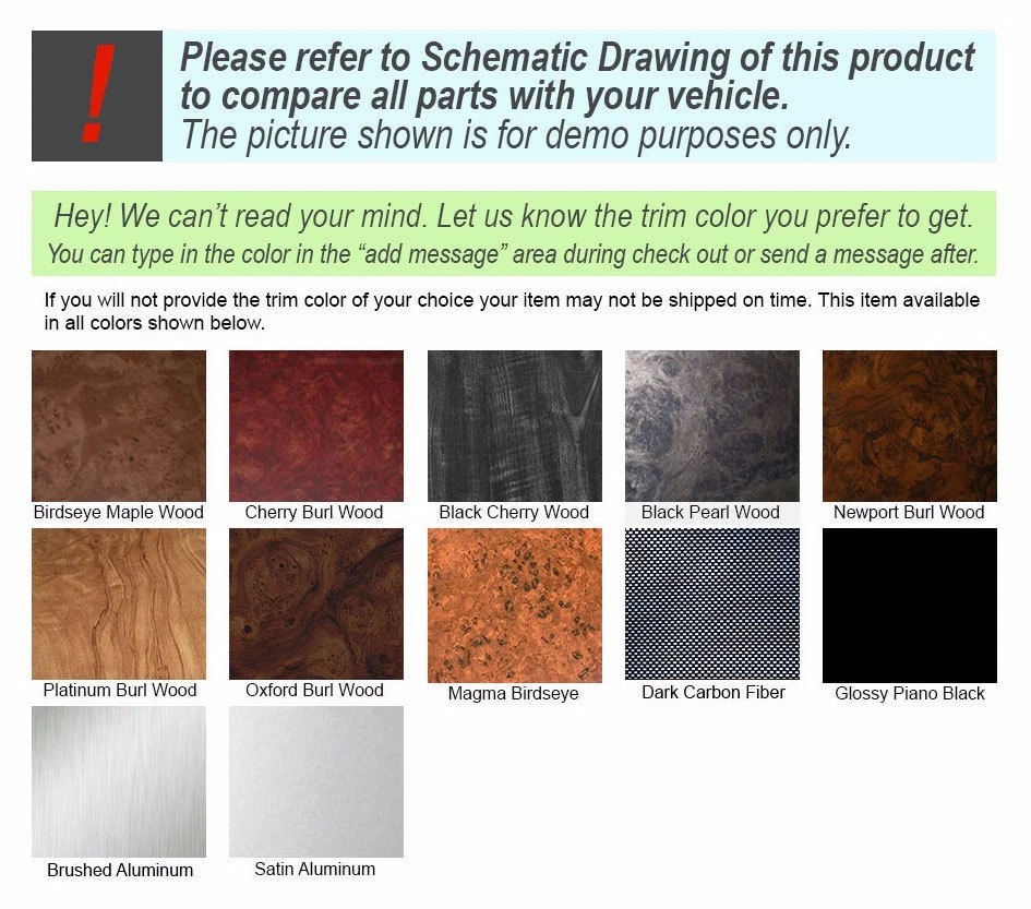 MERCEDES BENZ SLK 1998 1999 2000 2001 2002 2003 2004 INTERIOR MADERA TABLERO MOLDURAS KIT Foto 3 de 4