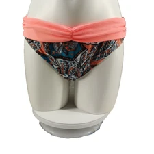 Women Beach Resort Swim Bottom XL(16-18) Floral Multicolor