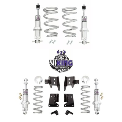 1970-1972 Chevy Monte Carlo SB Viking Double Adj. Front / Rear Coilover Kit USA