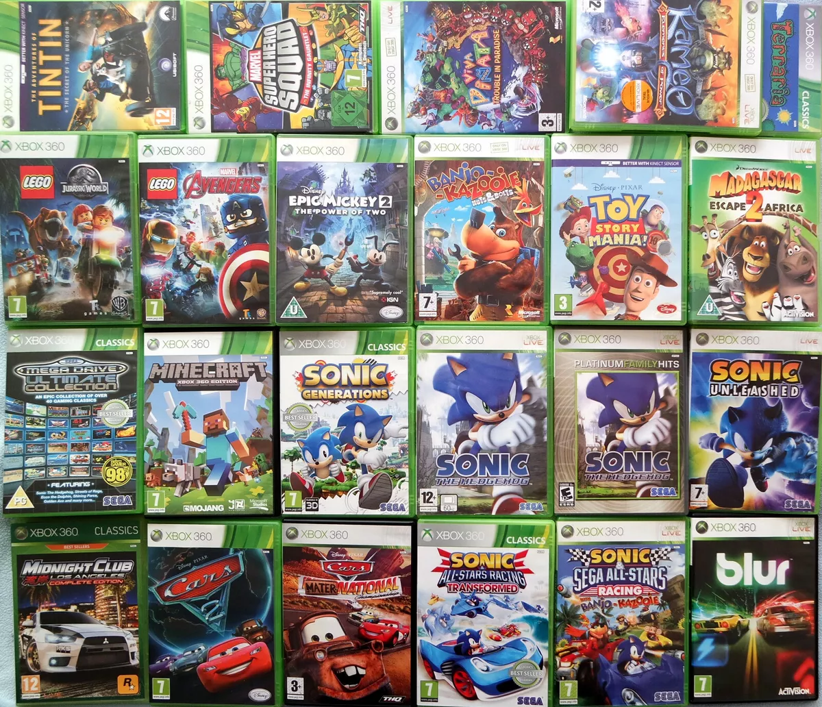 Xbox 360 Games - Buy 1 or Bundle Up - Fast & Free Delivery UK Stock