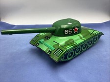 Panzer aus Blech UdSSR Batterie Betrieben @6211@ Milit&auml;r 60-70er Jahre