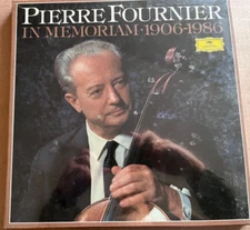 419 347-1 Pierre Fournier In Memoriam SEALED 5 LP box set