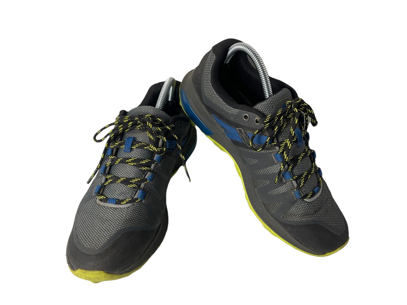 Merrell Sneakers Uomo 8 M Zion FST Scarpe Grigio Blu Escursionismo Trail Atletico Stringate