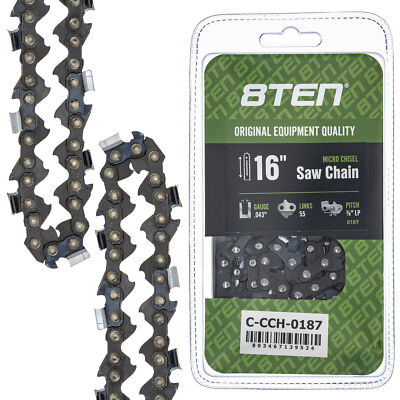 Micro Chisel Chainsaw Chain 16 Inch .043 3/8 LP 55DL for Stihl MS 170 180 200
