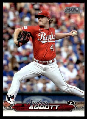 2024 Topps Stadium Club Andrew Abbott Rookie Cincinnati Reds #53