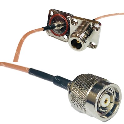 RG316 N Female Flange O-Ring to RP-TNC MALE RF Cable Rapid-SHIP LOT