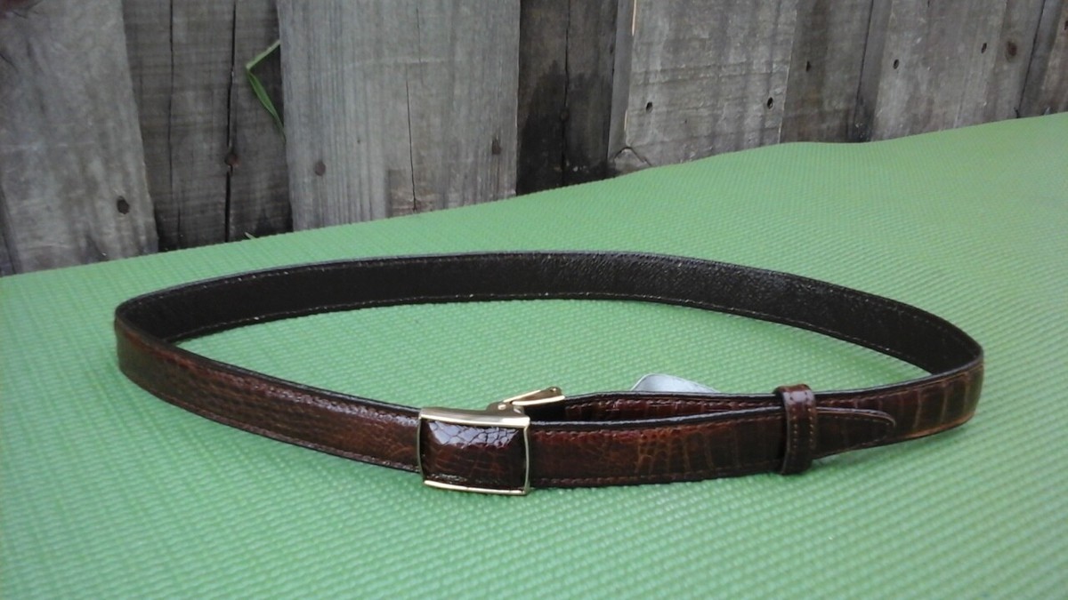 L.F.B. DIAMOND Genuine Snakeskin Beige Belt Pat.no.521596
Condition good Exotic Full Quilt Python Belt - Cappuccino (C-028) – Gomez  main image 2