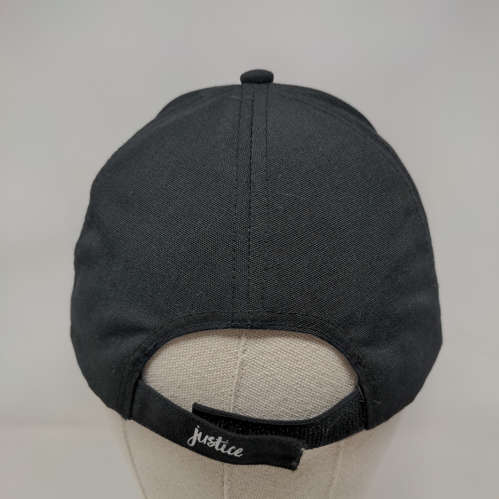 S Initial Strapback Hat Black One Size Adjustable… - image 5