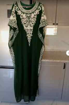 Abaya Arabic Dress women Muslim long dress Robe from Dubai عباية عربية من دبي
