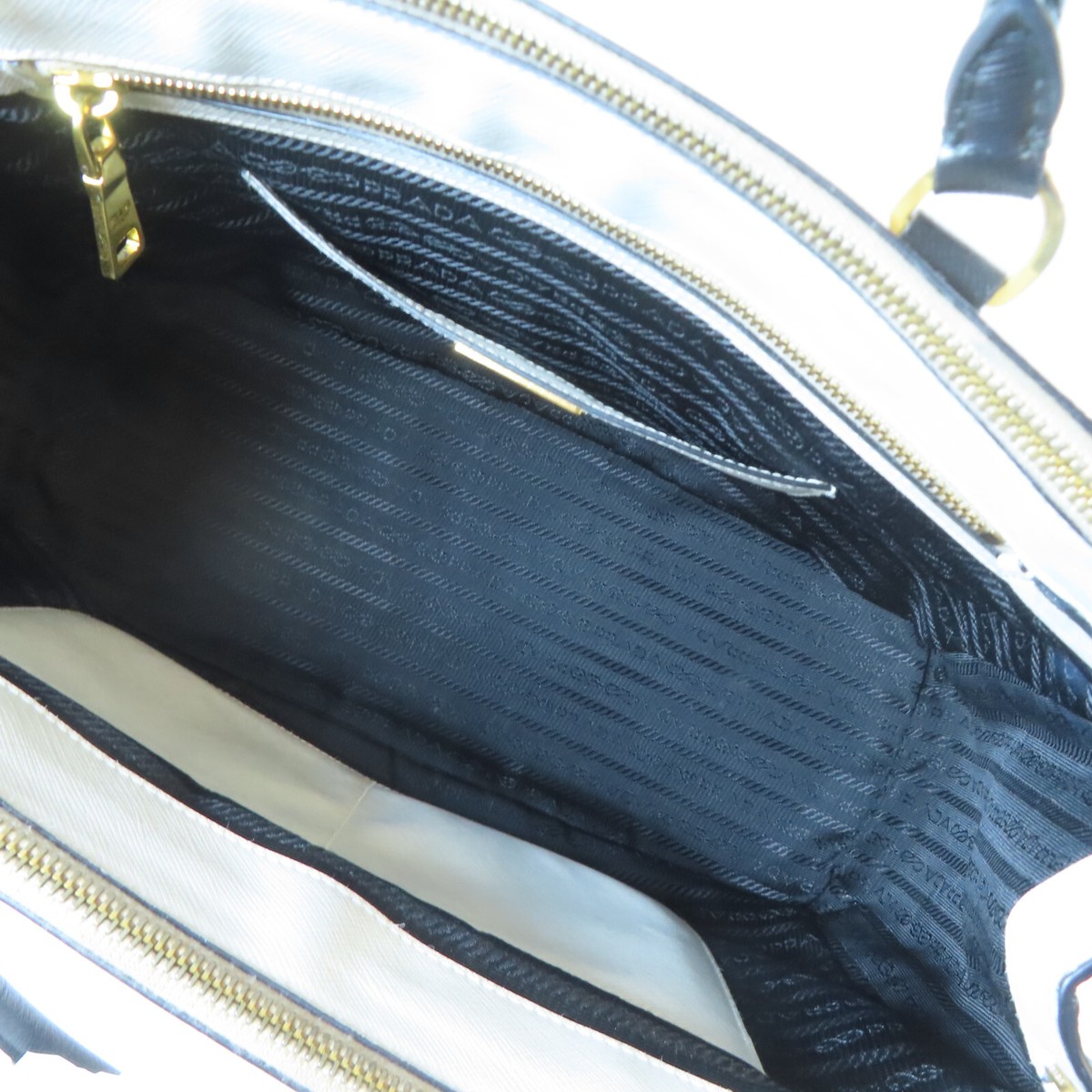 PRADA GHW Galleria 2 Way Bag B2274C Saffiano Leather Black PRADA GHW Galleria 2 Way Bag B2274C Saffiano Leather Black