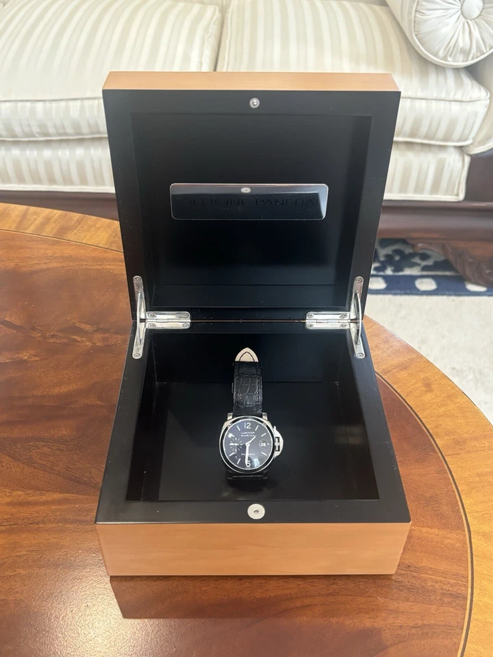 De colección Edición Limitada Officine Panerai Luminor Marina Firenze 1860 Automático con Caja y Catálogo Foto 2 de 4