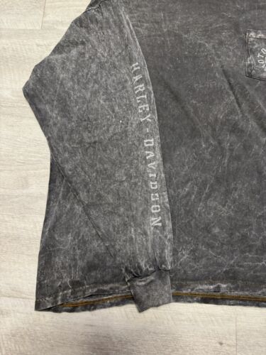 Vintage 2002 Harley Davidson Long Sleeve Thunder Creek TN T-Shirt Size XL - Bild 2 von 10