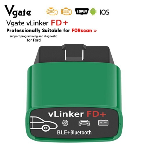 Adattatore Vgate VLinker FD OBD2 Bluetooth4.0 BLE Scanner FORScan - Foto 3