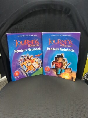 Journey's Readers Notebook Gr. 3 Consumable Volume 1 & 2 Houghton ...