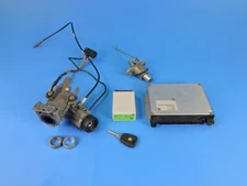 98 99 BMW E36 M3 COUPE CONVERTIBLE A/T S52 ENGINE DME MS41.1 EWS II LOCK KEY SET