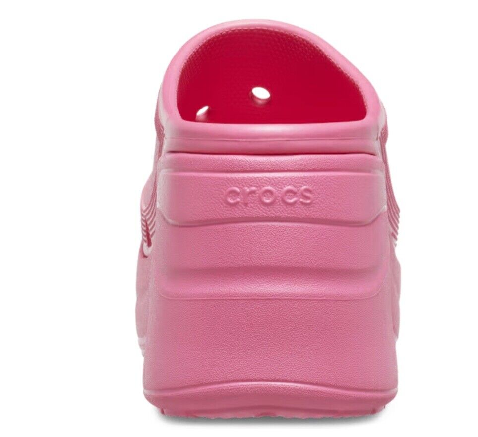 Crocs Siren Clog Hyper Pink Bone Pink Crush Black Women's Crocs Siren Clog Hyper Pink Bone Pink Crush Black Women's