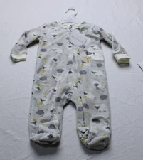 Koala Baby Unisex Baby Sheep Zip Sleep & Play AP2 Feather Grey Size: 6/9M