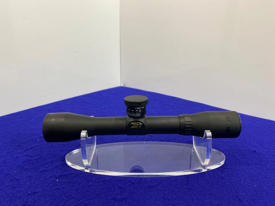 Mira para rifle BSA Sweet 17 4x32 mm con anillos y elevación BDC - 17HMR/17GR Foto 4 de 4