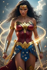 4x6  Color Photo Print Women Famous Fan Art ai Fantasy superhero cosplay HOT 59