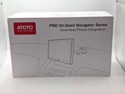 Neu Open Box Atoto PND auf dem Armaturenbrett Navigator Serie P909PR