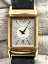 Jaeger-LeCoultre Reverso Silver Dial Rose Gold 260.2.86