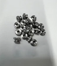 Knurled Thumb Nut Steel 8-32 Thread 9/32 length - 50 Pieces 7213CRS