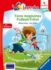 Leserabe 1. Lesestufe Kurz und leicht - Tonis magisches Fußball-Trikot | Haas