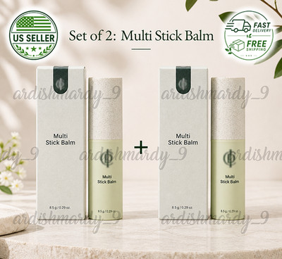 Pack 2 - INCELL..DERM Multi Stick Balm Moisturizing Wrinkle - NEW - FREESHIPPING