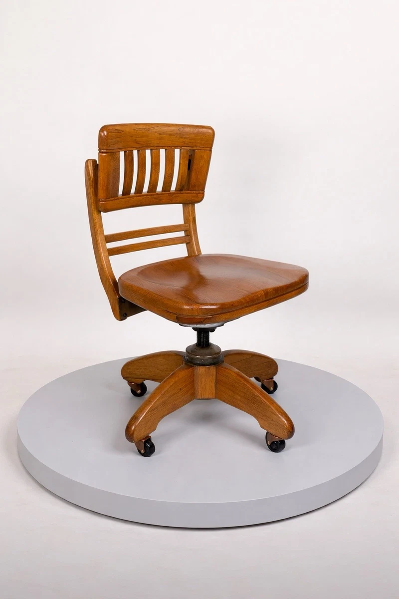 Oak Antique Chairs Antique 1920-1949 Time Period Manufactured