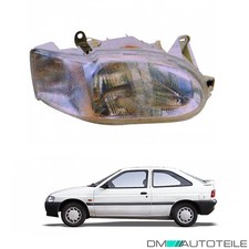 Hauptscheinwerfer Frontscheinwerfer rechts H4 für Ford Escort VI