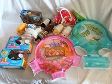 Lot Of 12 Zhu Zhu Pets Hamster Plus Toy Playsets Parts And Accessories  3 New 