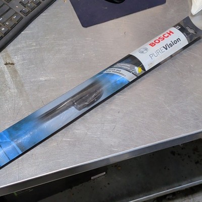Bosch PureVision beam wiper blade designed for all-weather performance ONE