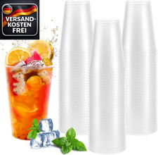Mehrweg Plastikkbecher 400ml für Party und Getränke günstig 100er Pack