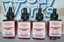 Bath & Body Works Wallflowers 4  Refill Bulbs PINK PINEAPPLE SUNRISE New!