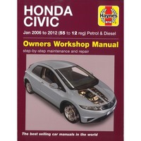 Honda Civic 01.2006-2012 Benzin Diesel 1339 1799 2204 Werkstatthandbuch Haynes