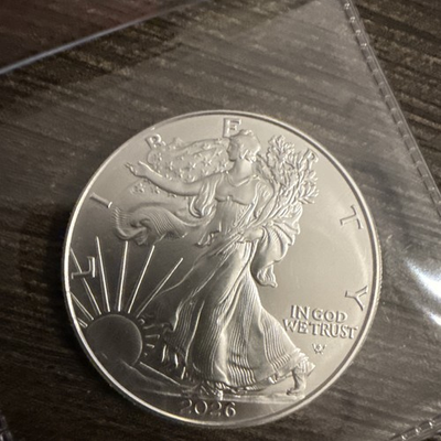 #ad 2026 $1 American Silver Eagle 1 oz Brilliant Uncirculated $95.00