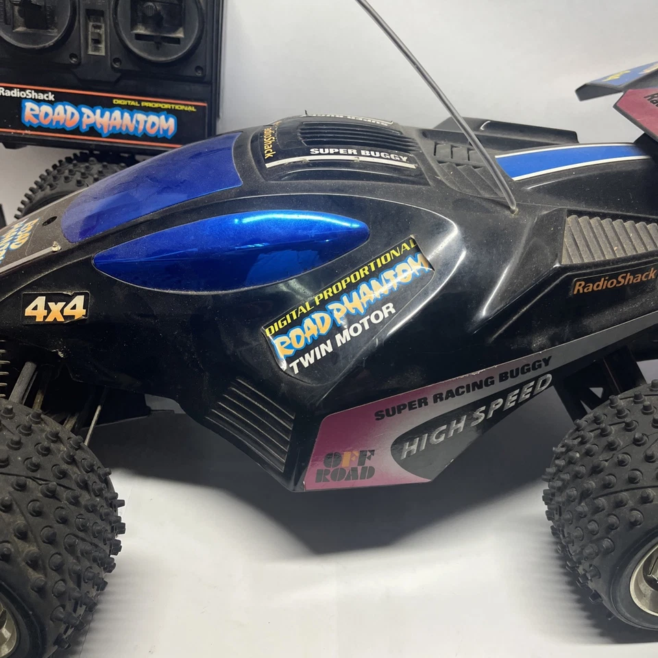 Radio Shack Road Phantom Buggy de colección 4X4 RC todo terreno sin probar.  Foto 3 de 4