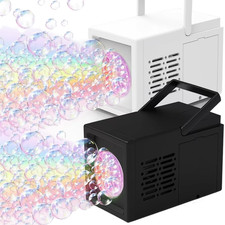 10 Hole Fully Automatic Bubble Blowing Handheld Electric Bubble Machine ToyBlack