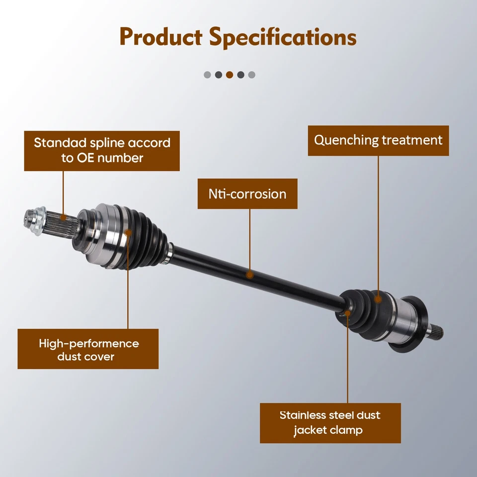 Eje trasero derecho BMW 430i Gran Coupé 2017-2020 F32/G22 L4 2,0 L CV Foto 3 de 4