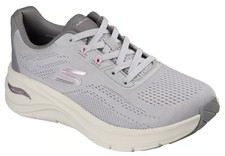 NEW WOMENS SKECHERS ARCH FIT 3.0 EASY FLOW Gray MESH Shoes AUTHENTIC IN BOX