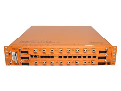 GigaVUE-2404 GVS-432 2x 10GigaTAP-4SR Module Managed Rack Ears