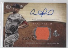 2014 Bowman Inception Auto Relics Gold 4/10 Anthony Ranaudo #AR-AR Auto 2d9