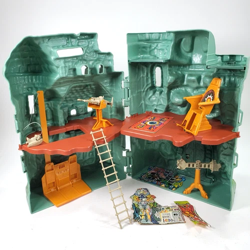 Vintage 1981 Masters of the Universe Castle Grayskull  Includes 6 Pieces
